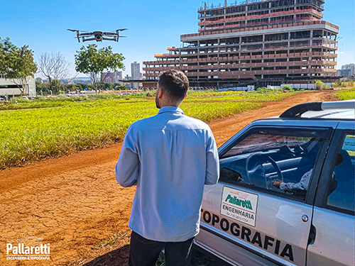 Mapeamento com drone em Ribeirão Preto, Pallaretti Topografia